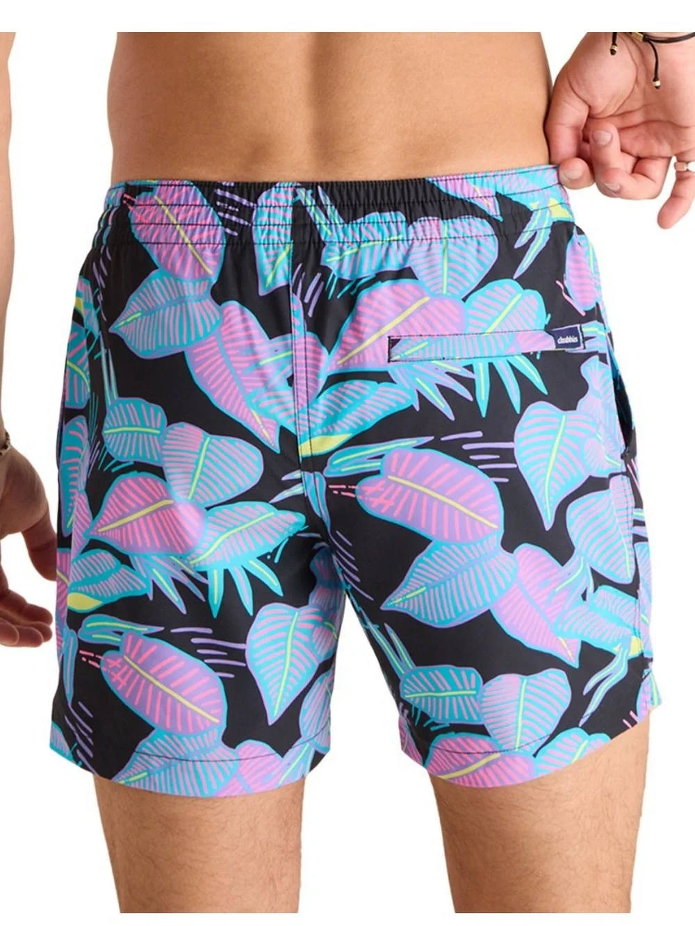 Chubbies Fluorescent Funk swim trunks size Medium 5.5 inseam